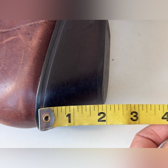 Matisse Wichita Brown Leather Distressed Floral Cowgirl Western Boots Shoes 10 - Picture 11 of 15